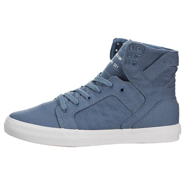 Supra SkyTop D High Top Shoes Womens - Blue | UK 18I0Y91